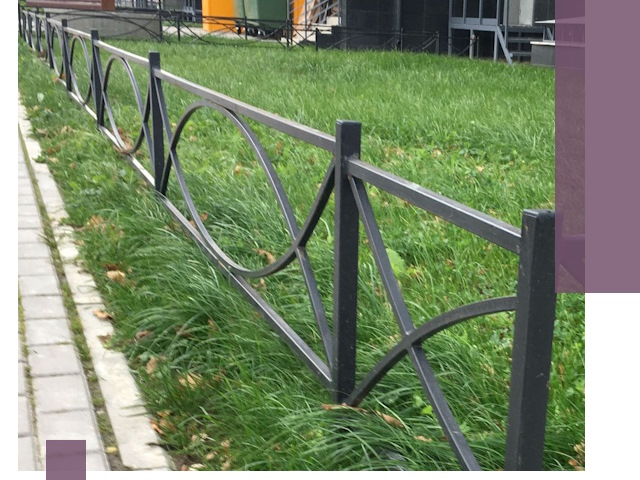 Газонные ограждения из металла в Челябинске — монтаж и продажа