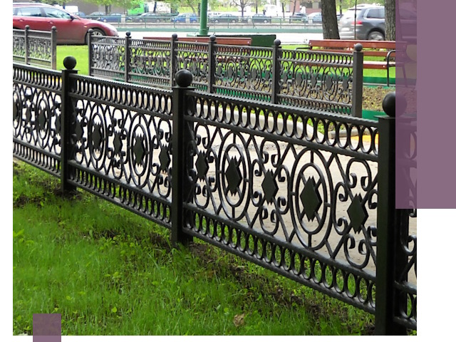 Секционные газонные ограждения под ключ в Челябинске