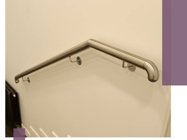 Изготовление пристенных поручней в Челябинске под ключ за сроки